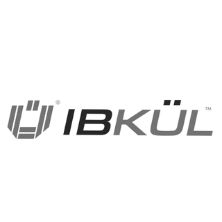 IBKÜL clothing logo in black and grey with modern geometric design