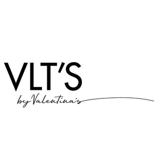 VLT'S by Valentina's fashion logo in black text on white background
