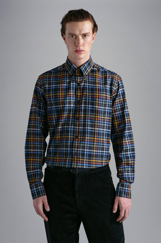 Paul & Shark - Chemise de flanelle carreaux - LE CAPITAINE D'A BORD