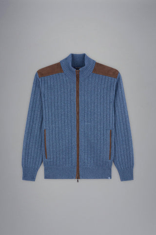 Paul & Shark - Cardigan zip de laine et cachemire