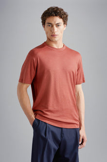  Paul & Shark - T-shirt manches courtes X Soft coton/lyocell - LE CAPITAINE D'A BORD