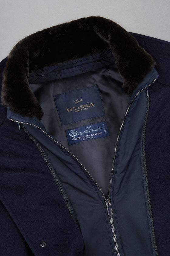 Paul & Shark - Manteau de cachemire Loro Piana Storm System© - LE CAPITAINE D'A BORD