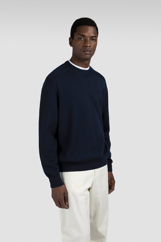 Paul & Shark - Chandail col rond de laine Soft Cool Touch