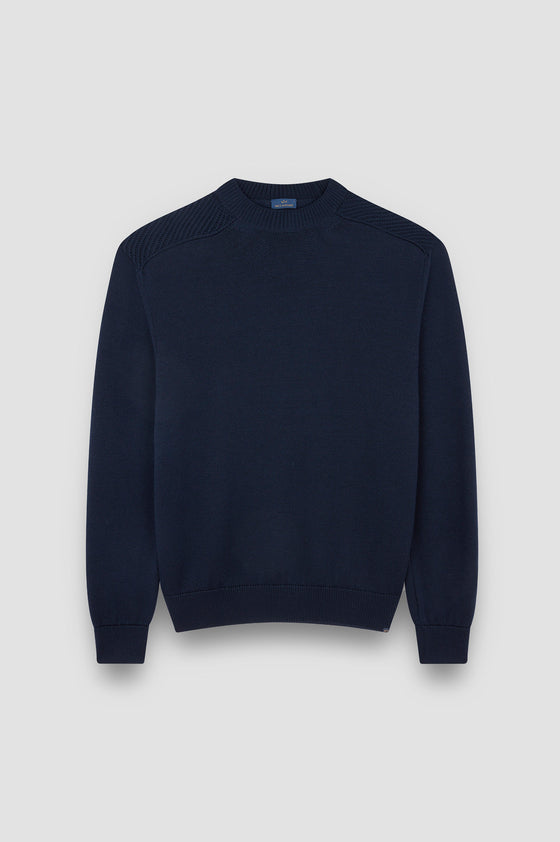 Paul & Shark - Chandail col rond de laine Soft Cool Touch