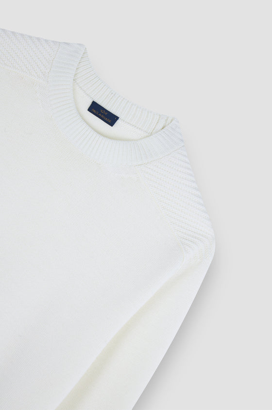 Paul & Shark - Chandail col rond de laine Soft Cool Touch