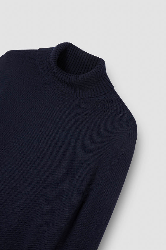 Paul & Shark - Chandail col roulé de laine Soft Cool Touch