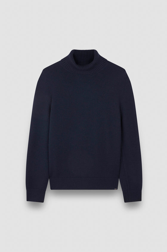Paul & Shark - Chandail col roulé de laine Soft Cool Touch