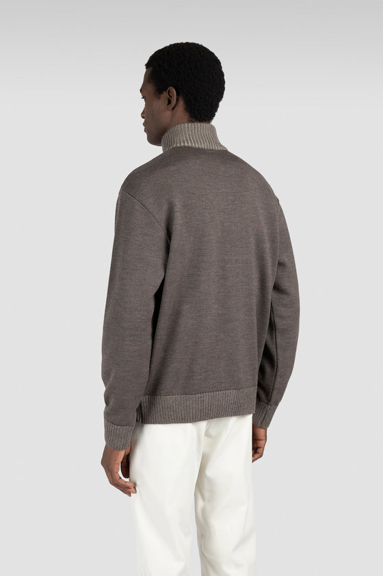 Paul & Shark - Chandail col zip de laine Soft Cool Touch