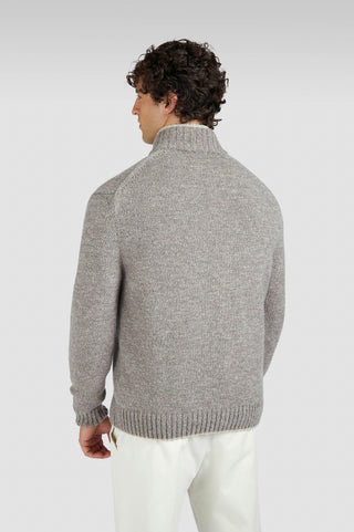 Paul & Shark - Chandail col zip de laine et cachemire