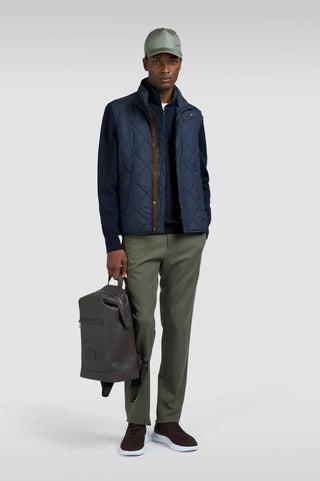 Paul & Shark - Chandail col zip de laine Typhoon Platinum