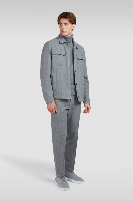 Paul & Shark - Surchemise de laine et cachemire