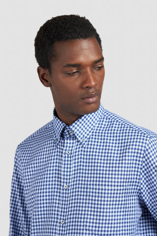 Paul & Shark - Chemise vichy de coton Silver Collection