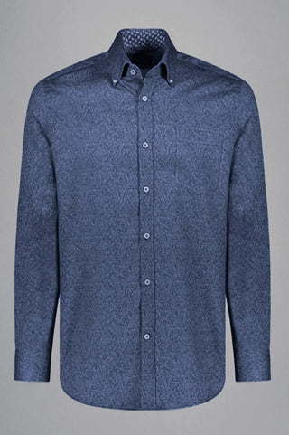 Paul & Shark - Chemise à motifs de poplin de coton