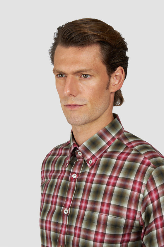 Paul & Shark - Chemise à careaux de flanelle Xsoft