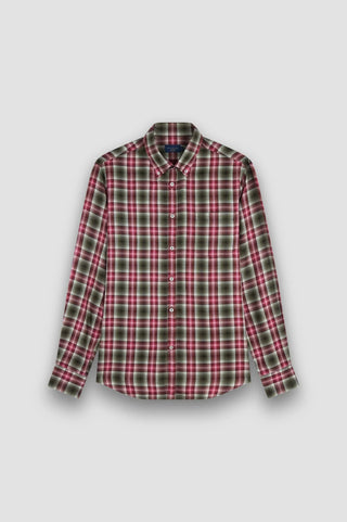 Paul & Shark - Chemise à careaux de flanelle Xsoft