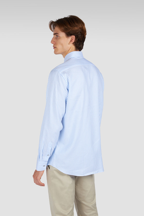 Paul & Shark - Chemise a rayures de coton Silver Collection