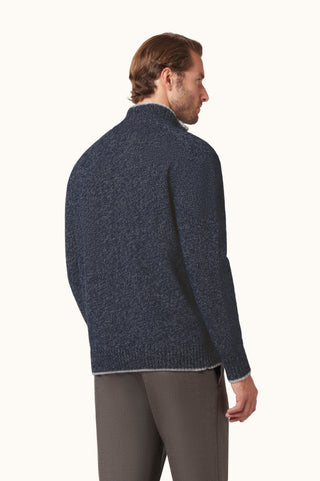 Paul & Shark - Wool and cashmere half-zip sweater