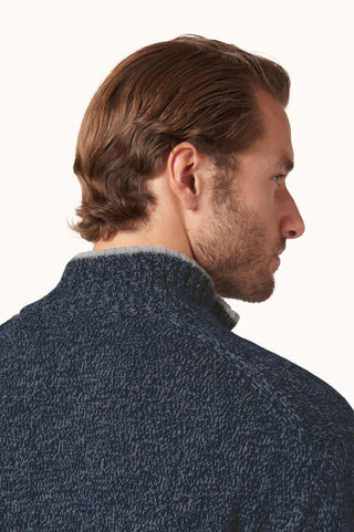 Paul & Shark - Wool and cashmere half-zip sweater
