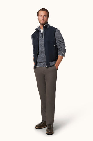 Paul & Shark - Wool and cashmere half-zip sweater