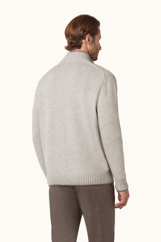 Paul & Shark - Wool and cashmere half-zip sweater
