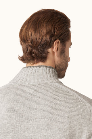 Paul & Shark - Wool and cashmere half-zip sweater