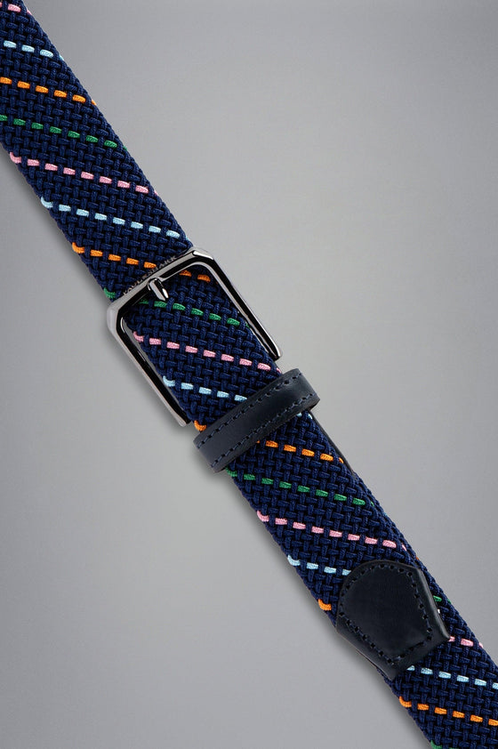 Paul & Shark - Ceinture tressée extensible avec garniture en cuir - LE CAPITAINE D'A BORD