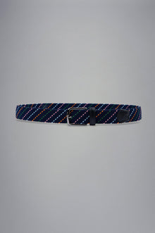 Paul & Shark - Ceinture tressée extensible avec garniture en cuir - LE CAPITAINE D'A BORD