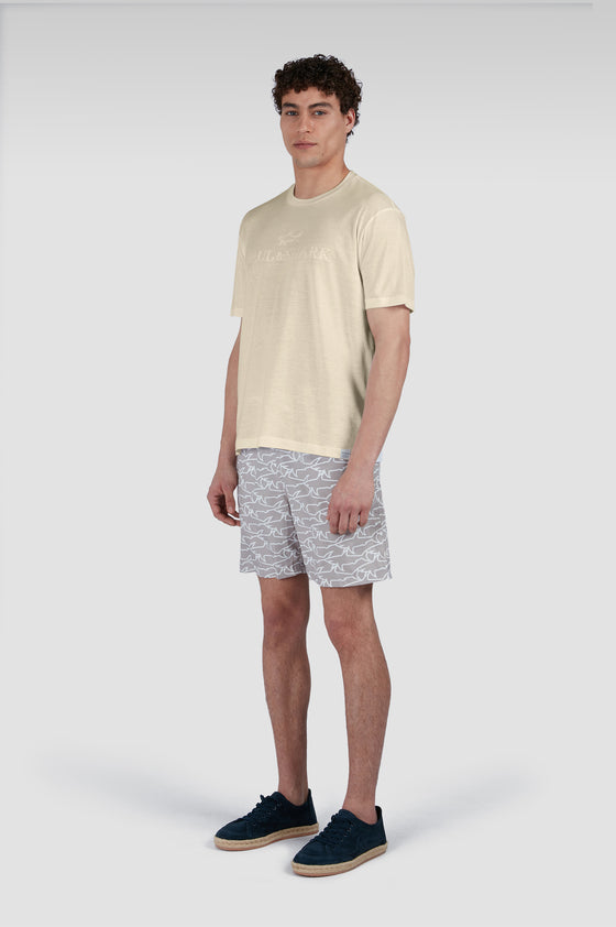 Paul & Shark - T-shirt manches courtes Riviera XSoft de Coton et Lyocell