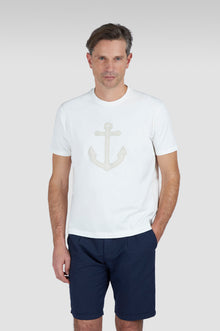  Paul & Shark - T-shirt manches courtes coton avec ancre