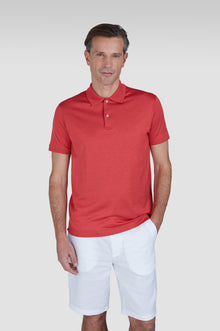  Paul & Shark - Polo manches courtes de soie et coton