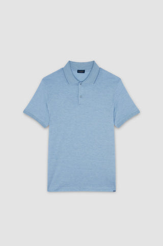 Paul & Shark - Polo manches courtes de soie et coton