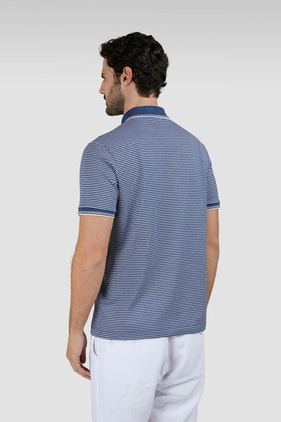 Paul & Shark - Polo rayé manches courtes coton piqué