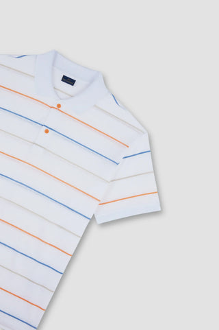 Paul & Shark - Polo manches courtes de coton double mercerisé