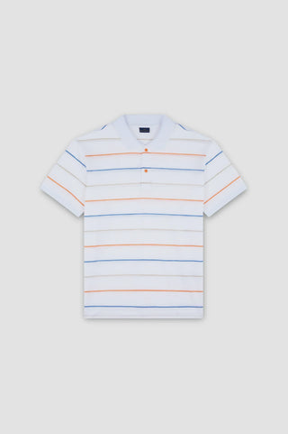 Paul & Shark - Polo manches courtes de coton double mercerisé