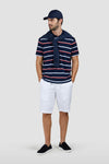 Paul & Shark - Polo manches courtes de coton double mercerisé