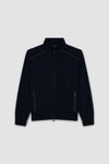 Paul & Shark - Cardigan extensible Typhoon Platinum avec Alcantara