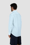 Paul & Shark - Chemise de lin manches longues unie