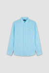 Paul & Shark - Chemise de lin manches longues unie