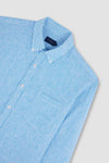 Paul & Shark - Chemise de lin manches longues à rayures
