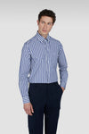 Paul & Shark - Chemise en popeline de coton Soft Touch à rayures