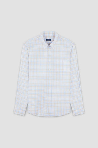 Paul & Shark - Chemise manches longues à carreaux de coton