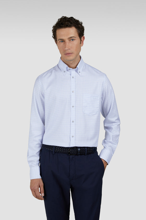 Paul & Shark - Chemise manches longues de coton Silver Collection