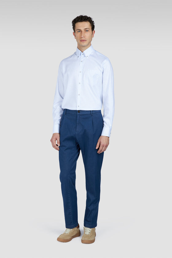 Paul & Shark - Chemise manches longues de coton Silver Collection