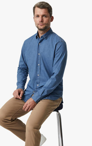 34 Heritage - Denim Shirt Light - LE CAPITAINE D'A BORD