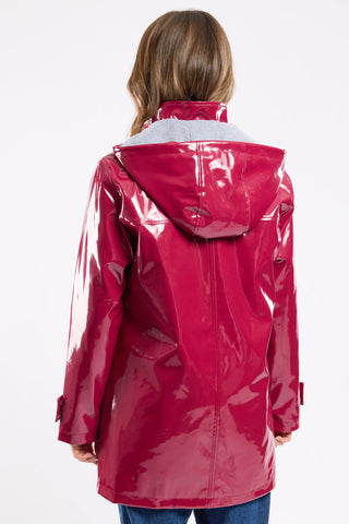 Armor-Lux - Ciré Brillant Doublé Laine Polaire pour Femme