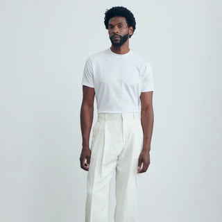 Emanuel Berg - T-Shirt manches courtes de coton 4Flex - Blanc