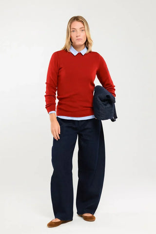 Armor-Lux - Briac - Pull breton de laine uni