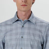 Bugatchi - James - Chemise manches longues carreaux OoohCotton® - LE CAPITAINE D'A BORD