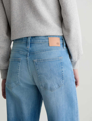 AG JEANS - Saige - Wide Leg Crop Jean - Mid-Rise Ankle Fit