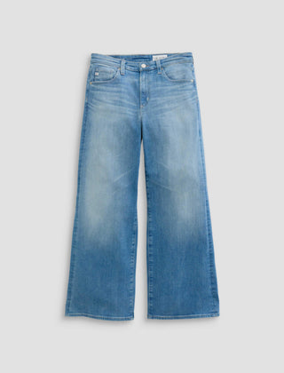 AG JEANS - Saige - Wide Leg Crop Jean - Mid-Rise Ankle Fit